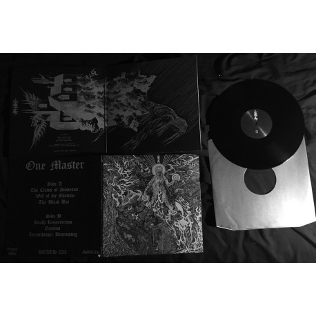 One Master (US) "Lycanthropic Burrowing" Gatefold LP + Poster