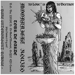 Rhuith / Moonknight (Ita./US) "To Love is to Destroy" Split Tape
