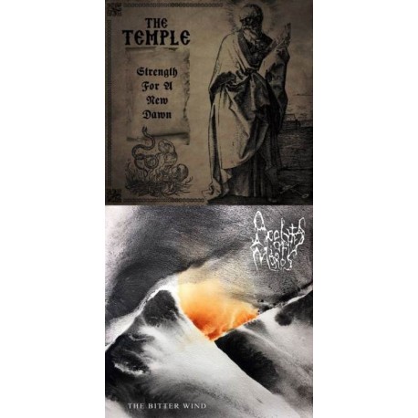 The Temple / Acolytes Of Moros (Gre./Swe.) "Strength for a New Dawn/The Bitter Wind" Split MLP