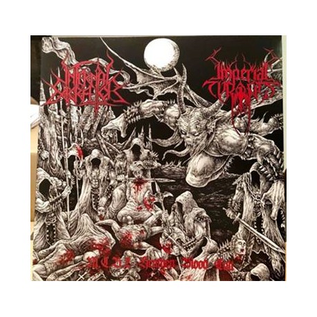 Infernal Execrator / Imperial Tyrants (Sing.) "MCBL Heathen Blood Cult" Gatefold Split LP