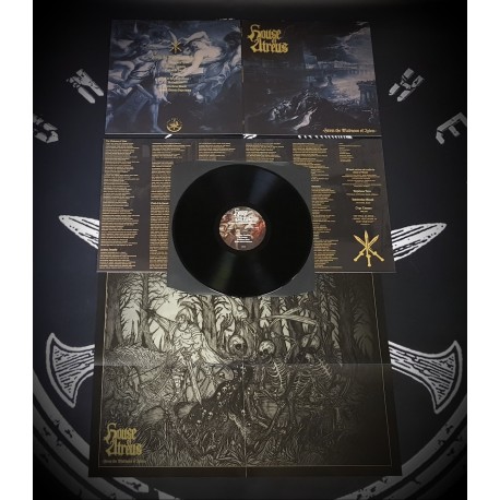 House Of Atreus (US) "From the Madness of Ixion" Gatefold LP + Poster (Black)