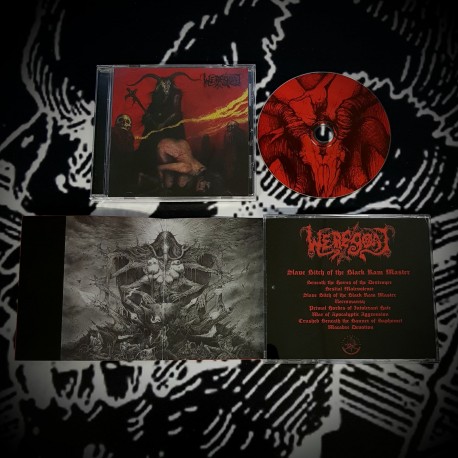 Weregoat (US) "Slave Bitch of the Black Ram Master + Bonus" CD
