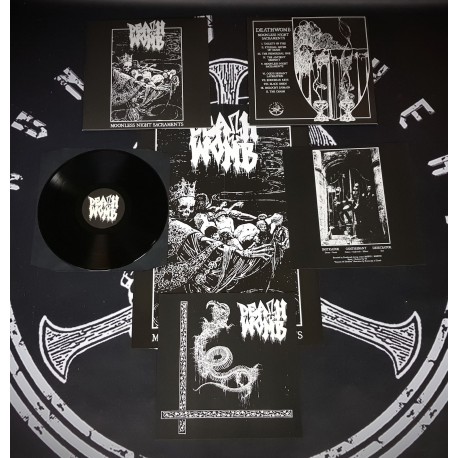Deathwomb (Sp.) "Moonless Night Sacraments" LP + Poster (Black)