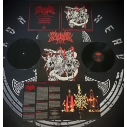Hellvetron (US) "Trident of Tartarean Gateways" Special Packing Gatefold DLP + Poster (Black)