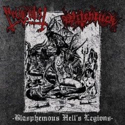 Necrosadist / Witchfuck (Pol.) "Blasphemous Hell's Legions" Gatefold Split EP