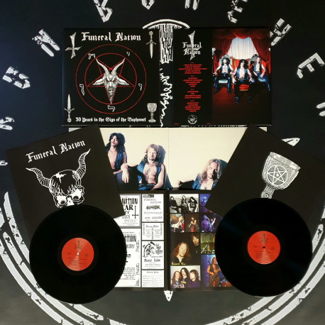 Funeral nation (US) "30 Years in the Sign of the Baphomet" Gatefold DLP + Booklet (Black)