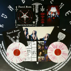 Funeral Nation (US) "30 Years in the Sign of the Baphomet" Gatefold DLP + Booklet (Splatter)