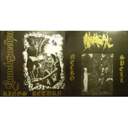 Nergal / Bundeswehra (CH/Pol.) "Necro Spell/King's Return" Split CD