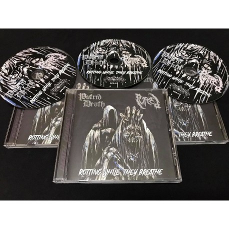 Putred / Putrid Death (Rou/Sp) "Rotting While They Breathe" Split CD