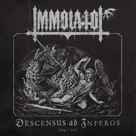 Immolator (Ita.) "Descensus Ad Inferos 1994​-​1996" CD