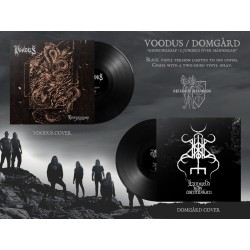 Voodus / Domgård (Swe.) "Ginnungagap/Ljungeld över människan" Split LP