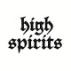 High Spirits (US) "Same" EP (White)
