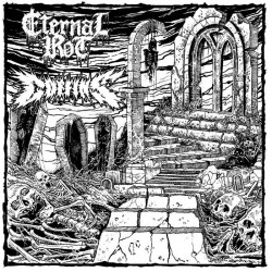 Eternal Rot / Coffins (Int./Jap.) "Same" Gatefold Split LP