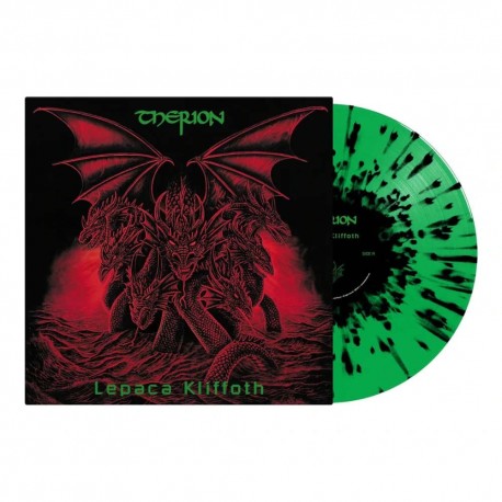Therion (Swe.) "Lepaca Kliffoth" LP (Green/Black)