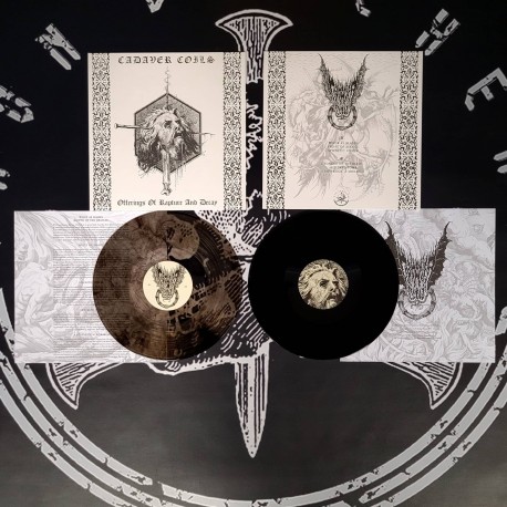 Cadaver Coils (Gre.) "Offerings of Rapture and Decay" LP (Marble)