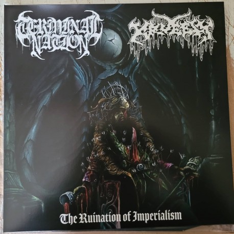 Terminal Nation / Kruelty (US/Jap.) "The Ruination of Imperialism" Split LP