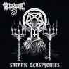 Necrophobic (Swe.) "Satanic Blasphemies" LP + Poster