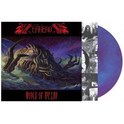 Crypt Of Kerberos (Swe.) "World of Myths" Gatefold LP (Cyan/Purple)