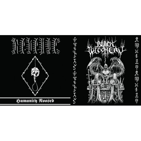 Black Witchery / Revenge (US/Can.) "Holocaustic Death March to Humanity's Doom" Split LP