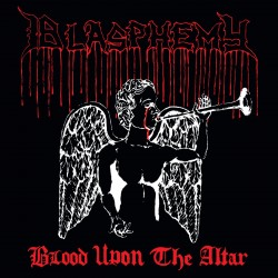 Blasphemy (Can.) "Blood Upon the Altar" Gatefold LP + Poster