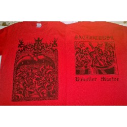 Sacrocurse (Mex.) "Unholier Master" T-Shirt (X-Large)