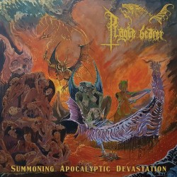 Plague Bearer (US) "Summoning Apocalyptic Devastation" LP (Green Splatter)