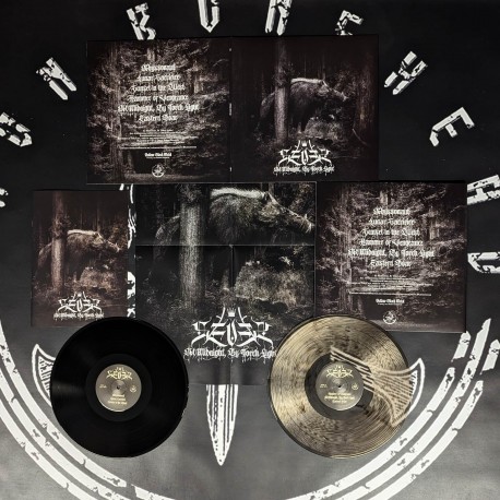 Sever (US) "At Midnight, By Torch Light" Gatefold LP + Booklet & Poster (Clear/Black)