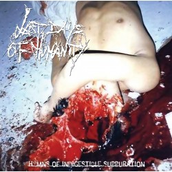 Last Days Of Humanity (NL) "Hymns Of Indigestible Suppuration" Gatefold LP + Poster (Oxblood/Bone)