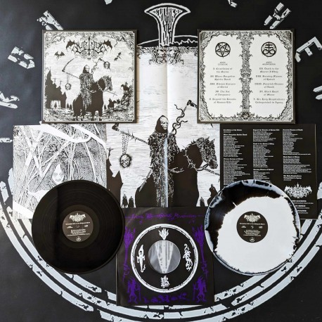 Luring (US) "Triumphant Fall of the Malignant Christ" LP + Poster (White/Black)