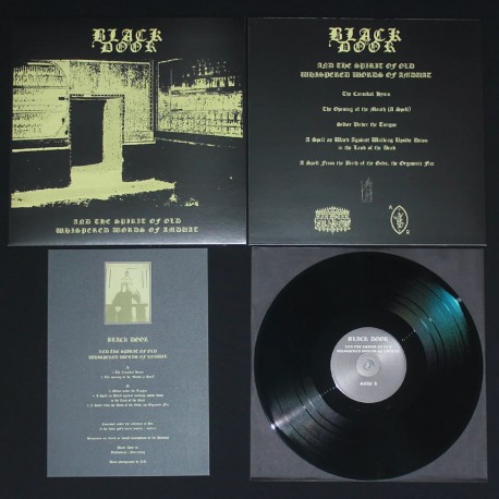 Black Door (NL) "And the Spirit of Old Whispered Words of Amduat" LP