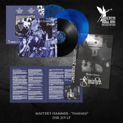 Master's Hammer (CZ) "Finished" LP + Booklet & Poster (Blue)