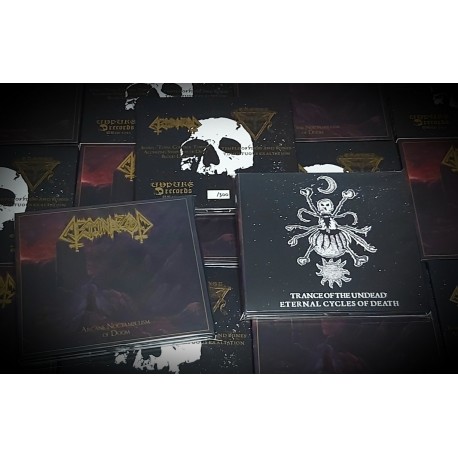 Abominablood / Trance Of The Undead (Arg./Bra.) "Arcane Noctambulism of Doom/Eternal Cycles of Death" Split Digipak CD