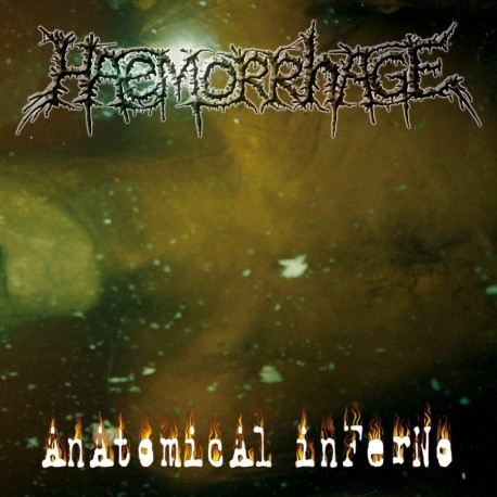 Haemorrhage (Sp.) "Anatomical Inferno" Gatefold LP (Green/Blue)