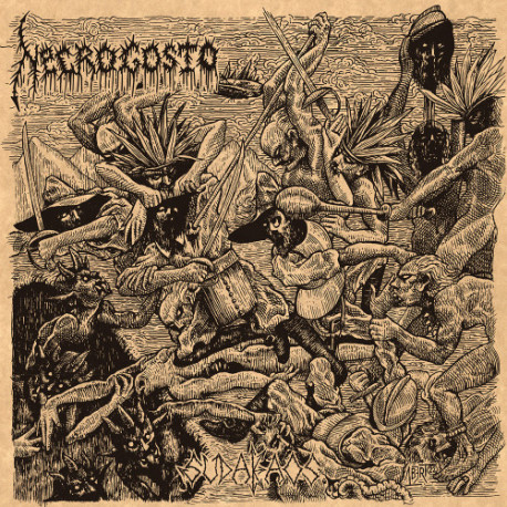 Necrogosto (Bra.) "Sudakaos EP/Demo 2017" LP