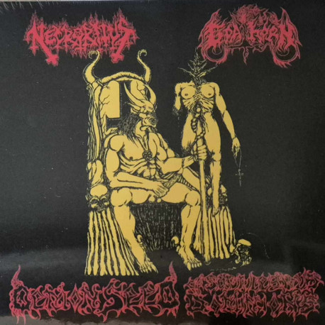 Necro Ritus / Goathorn (Fin.) "Demonseed of Sacrilegious Dominions" Digipak Split CD