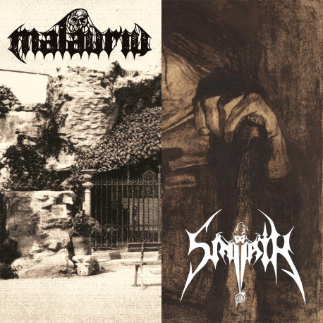 Sinoath / Malauriu (Ita.) "Scuru/Symphony of the Scythe" Gatefold Split EP