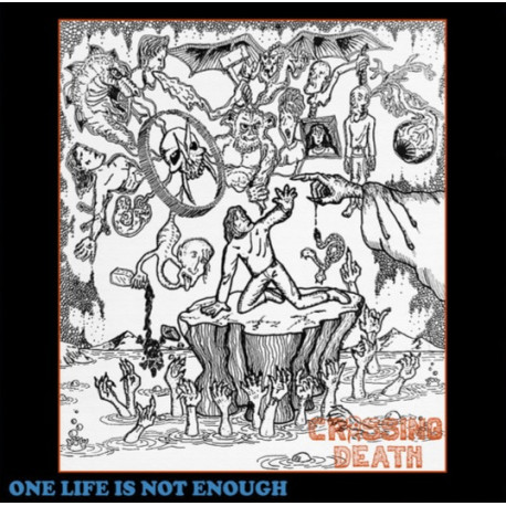 Crossing Death (Mex.) "One Life Is Not Enough" LP