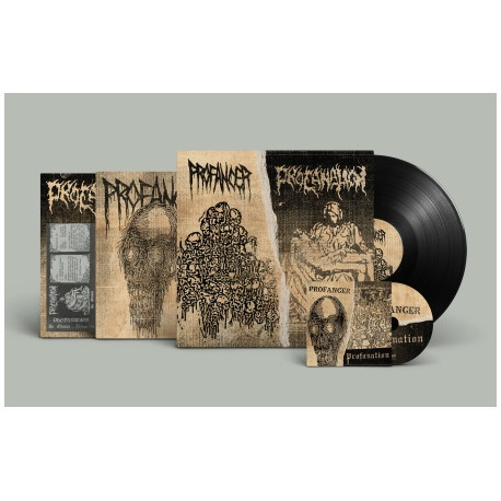 Profancer / Profanation (Sgp) "Same" LP + CD & Booklet