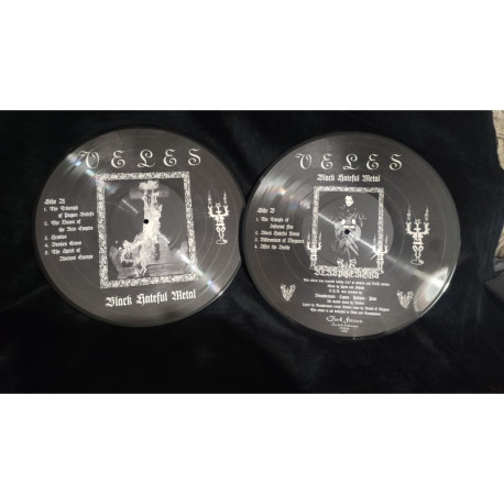 Veles (Pol.) "Black Hateful Metal" Picture LP