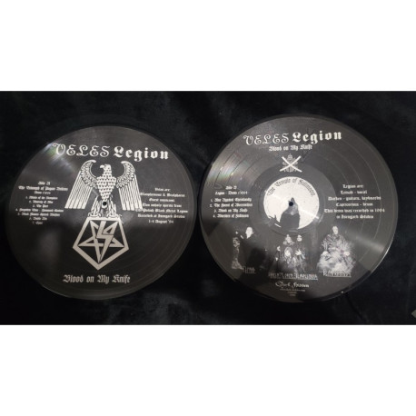 Veles / Legion (Pol.) "Blood On My Knife" Picture LP