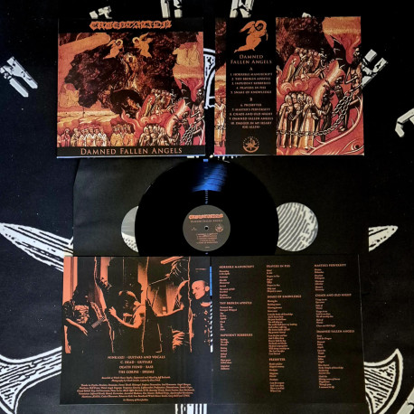 Cruentation (US) "Damned Fallen Angels" LP (Black)