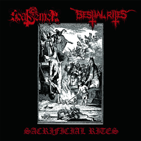Goat Semen / Bestial Rites (Per) "Sacrificial Rites" Split EP