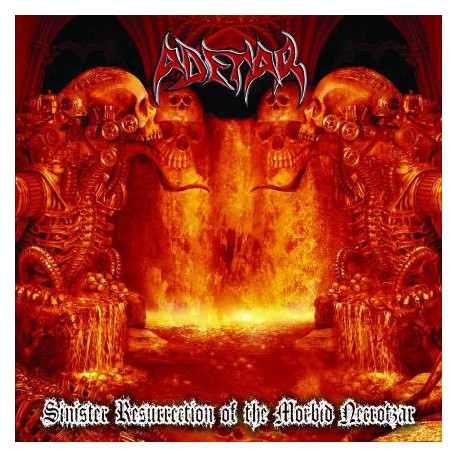 Adetar (NL) "Sinister Resurrection of the Morbid Necrotzar" CD