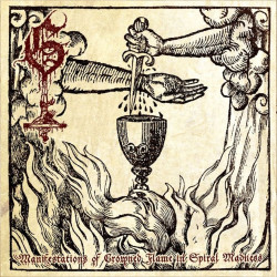 Grimcult (Pol) "Manifestations of the Crowned Flame in Spiral Madness" MCD