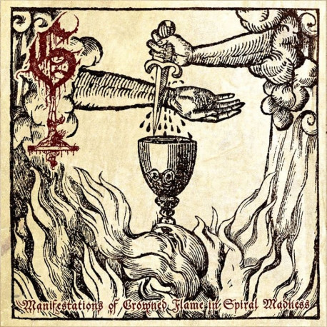 Grimcult (Pol) "Manifestations of the Crowned Flame in Spiral Madness" MCD