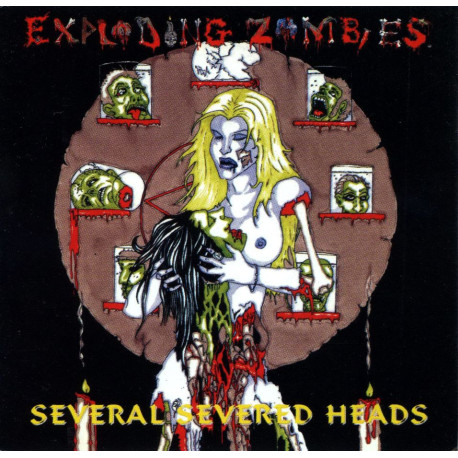 Exploding Zombies (US) "Several Severed Heads" LP (Black)