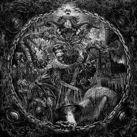 Omegavortex (Ger) "Diabolic Messiah of the New World Order" LP