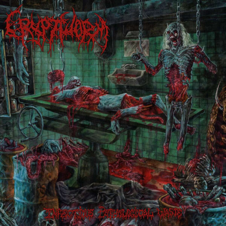 Cryptworm (UK) "Infectious Pathological Waste" LP