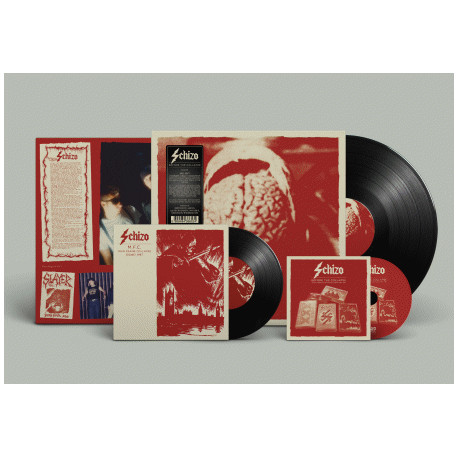 Schizo (Ita) "Before the collapse 1985-87" Gatefold LP+7"+CD