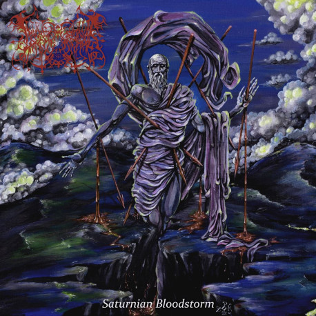 Lamp Of Murmuur (US) "Saturnian Bloodstorm" Gatefold LP + Poster
